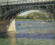 Gustave Caillebotte Bridge oil painting artist